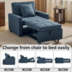 Sofa Bed Chair Convertible Sleeper Sofa with Pull-Out Bed