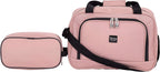 Hardside Travel Luggage Lilac Set of 4