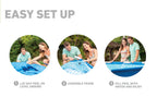 Intex 10ft x 30in Metal Frame Above Ground Swimming Pool Set with Filter Pump