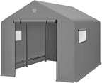 Best Choice Products 10x8ft Outdoor Storage Shed, Carport, Canopy Shelter