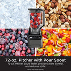 Ninja BL660 Professional Compact Smoothie and Food Processor Blender 1100W 3 Functions