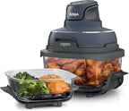 Ninja Crispi 4-in-1 Portable Glass Air Fryer Cooking System, 1500W, 4QT & Glass Food Storage Container