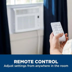 GE Window Air Conditioner Unit 5,000 BTU for Small Rooms up to 150 sq ft Manual Adjustable Fan