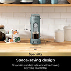 Ninja Pod & Grounds Single-Serve Coffee Maker 56-oz. Reservoir Stone PB051ST