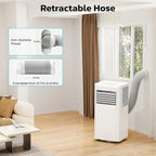 ZAFRO 8,000 BTU Portable Air Conditioners 4 Modes Portable AC Unit with Fast Cooling