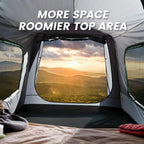 SUV Tent 5-9 Person Rectangle Car Tent for Family Waterproof Windproof for Car Camping Tents
