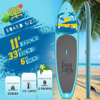FunWater Inflatable Stand Up Paddle Board Premium SUP Paddle Accessories EVA Deck