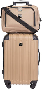 Hardside Travel Luggage Lilac Set of 4