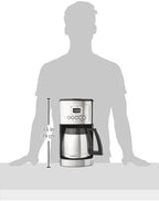 uisinart 12-Cup Coffee Maker, Programmable PerfecTemp Thermal Carafe Coffee Machine with 1-4 Cup Setting, Brew Strength Control and Brew Pause