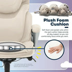 Executive office chair ergonomic computer desk and chair