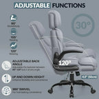Office Chair Large High-Foot Computer Desk Chair Chair Lumbar Support Rotating Computer Chair