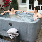 Aquarest Spas Powered By Jacuzzi Pumps 4 Person 12 Jet Rectangular Plug And Play Hot Tub