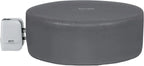 Bestway SaluSpa Miami EnergySense AirJet Inflatable Hot Tub Spa (71 x 26) | Portable Hot Tub with 2 Covers (1 Energy-Efficient Thermal Cover and 1 Standard Cover) | Fits Up to 2-4 Persons | Black