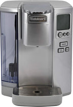Cuisinart Coffee Maker, Single Serve 72-Ounce Reservoir Pod Coffee Machine, Programmable Brewing & Hot Water Dispenser, 3 Cup-Size Settings, Stainless Steel, SS-10P1, Silver
