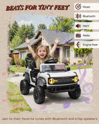 Kids Pink Ride-On Truck Battery Powered Electric Toy Car
