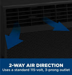 GE Window Air Conditioner Unit 6,000 BTU for Small Rooms up to 250 sq ft. with Adjustable Fan