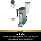 Ninja Pod & Grounds Single-Serve Coffee Maker 56-oz. Reservoir Stone PB051ST