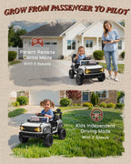 Kids Pink Ride-On Truck Battery Powered Electric Toy Car