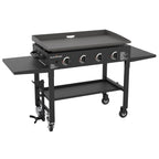 Blackstone 36 Inch Gas Griddle Cooking Station 4 Burner Flat Top Gas Grill Propane Fuelled
