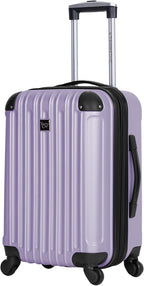 Hardside Travel Luggage Lilac Set of 4