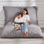 Hobestluk 3 in 1 Bean Bag Chair Giant Bean Bag Chairs Convertible Bean Bag Floor Cushion