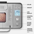 Neretva Bread Maker 20-in-1 2LB Bread Maker Dual Heater Bread Maker Automatic Ceramic Pan
