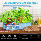 Hydroponic Planting System Kit 12 Watering Planters Smart Indoor Garden with APP