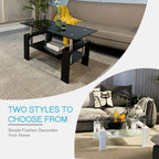 Living Room Rectangle Coffee Table Tea Table Suitable for Waiting Room Modern Side Coffee Table