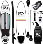 Roc Inflatable Stand Up Paddle Board 10' 6 with Premium SUP Paddle Board Accessories