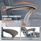Massage Office Chair with Heating and Footrest Ergonomic Executive Reclining Office Chair