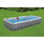 Bestway 18ft x 9ft x 4ft Rectangular Above Ground Swimming Pool Kit