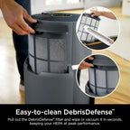 Air Purifier Compact Pro with Long-lasting HEPA Exceeding Filtration, For Pet Dander, Dust, Smoke, Allergens, Up to 250 sq. ft.