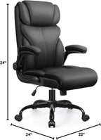 Office Chair Large High-Foot Computer Desk Chair Chair Lumbar Support Rotating Computer Chair