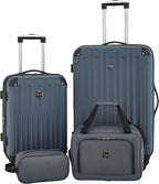 Hardside Travel Luggage Lilac Set of 4