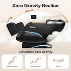 Full Body Massage Chair, 160° Zero Gravity Recliner with Body Scan, 50 SL Track Shiatsu Massage Chair, Spot Massage, Foot Roller