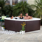 Lifesmart Spas Leganza 6 Person 90 Jet Rectangular Hot Tub with Ozonator