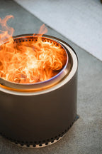 Solo Stove Bonfire 2.0 with Stand, 19.5 Inch Smokeless Fire Pit with Removable Ash Pan - Portable Outdoor Fire Pit - Stainless Steel Wood Burning Fireplace, Ideal for 4-6 People, 21.75 lbs