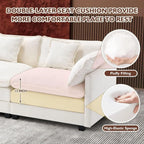 ihanherry 146-inch U-shaped modern sofa modular area cloud sofa