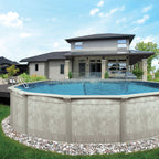 Aquarian Phoenix 18' x 52 Steel Frame DIY Family Above Ground Pool Kit