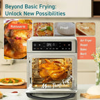 COSORI 11-in-1 air fryer 13-quart capacity combines grilling toasting baking and reheating