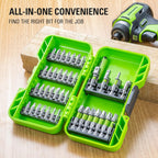 24V Brushless Cordless Drill Impact Driver Power Tool Combo Kit Included 1/2��Drill & 1/4��Hex
