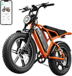 Electric Bike for Adults 1500W Peak 20 Fat Tire All-Terrain E-Bike 60/110 Miles 28 MPH Electric Dirt Bike