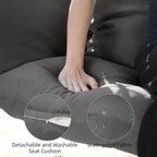 Double Egg Chair Hammock Swing Chair Foldable Hanging Loveseat UV Resistant Cushions