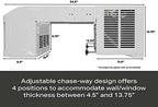 PHNT10CC Clearview Air Conditioner 10,300 Inverter Technology Ultra Quiet Medium Rooms