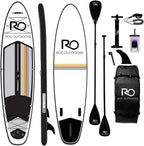Roc Inflatable Stand Up Paddle Board 10' 6 with Premium SUP Paddle Board Accessories