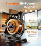 YOSUDA Home Magnet/Water Resistance Rowing Machine Support Bluetooth and Applications