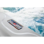 Lifesmart Spas LS700DX 230 Volt 7-Person 90-Jet Square Hot Tub with Ozonato
