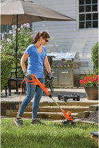 BLACK+DECKER 3-in-1 Corded Lawn Mower String Trimmer Edger 12-Inch