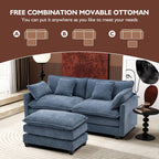 ihanherry 146-inch U-shaped modern sofa modular area cloud sofa