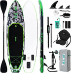 FunWater Inflatable Stand Up Paddle Board Premium SUP Paddle Accessories EVA Deck